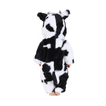 2022 Naujų Karvių jumpsuits Lėlės Drabužiai Tinka 43cm, gimusių kūdikių Lėlės drabužiai atgimsta Lėlės Priedai Nuotrauka 3