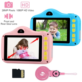 Vaiko Kamera Vaikams Skaitmeninis Selfie Kamera, Foto Kamera Vaikams, Vaizdo Kamera Vaizdo Kamera Mergaičių Žaislas Gimtadienio Dovana Vaikui Žaislai Berniukams
