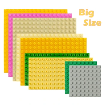 5 Dydžių Didelis Pastatas Plastiko Blokai, Atraminės Plokštės Surinkimo Duomenys Comptatible Didelių Plytų Klasikinis Pagrindo Plokštės Vaikams, Vaikams, Žaislai Nuotrauka 0