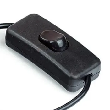 28cm Black USB Kabelis Vyrų ir Moterų su Jungikliu ON/OFF, Kabelio Pratęsimas Perjungti USB Lempa USB Ventiliatorius Elektros Linija Nuotrauka 4