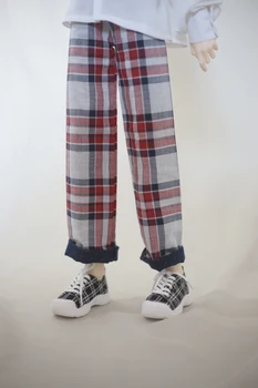 BJD doll drabužiai tinka 1/3 1/4 Dėdė Dydis mados tiesia koja pants 3 spalvų su lėlės priedai Nuotrauka 1