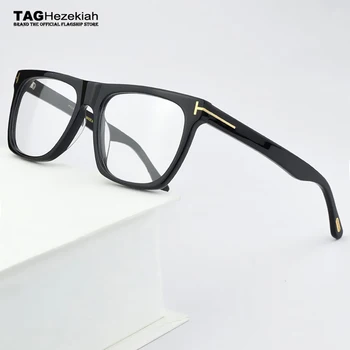 2021 naujas TF0513 akinių rėmeliai vyrų Retro Vintage prekės akiniai rėmeliai moterų aikštėje mados trumparegystė recepto akiniai Nuotrauka 0
