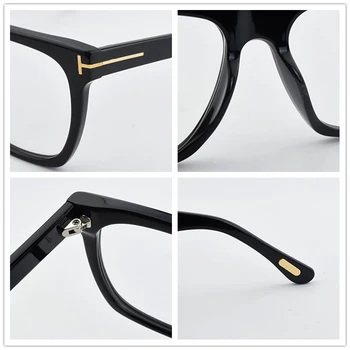 2021 naujas TF0513 akinių rėmeliai vyrų Retro Vintage prekės akiniai rėmeliai moterų aikštėje mados trumparegystė recepto akiniai Nuotrauka 5