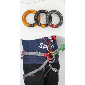 Jungtis Žiedas Aliuminio Guolių Nešiojamas su Atsuktuvu AUKSO Vyrams, Moterims, alpinizmo Įranga Nuotrauka 2