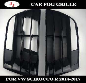 Automobilių priešrūkinis žibintas grotelių priedai Scirocco R bamperio pusės grotelės apatinės grotelės tinka V W scirocco R bamperis 2009-2014 m.