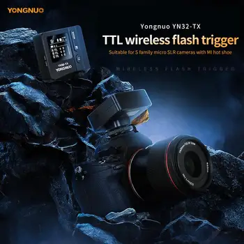 YONGNUO YN32-TX TTL Wireless Flash Trigger Už Veidrodžio Fotoaparatas Canon Nikon Sony, Olympus, Fuji 