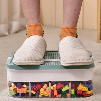 Vaikų Žaislų Saugojimo Dėžutė Dalys, Rūšiavimo, Saugojimo Dėžutė Didelių Dalelių Lego Blokuoti Daugiafunkcinis talpinimo Namo Organizacija Nuotrauka 4