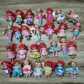 10VNT/DAUG Lėlė Simba Su drabužiais 11cm Mini Kelly Lėlės, Žaislai Mergaitėms Gimtadienio Dovana Nuotrauka 2