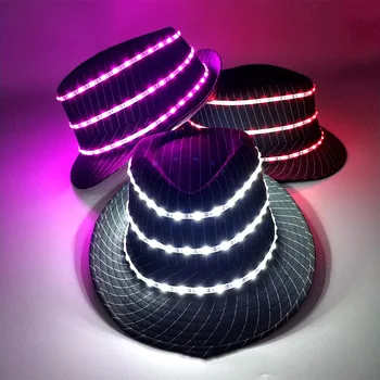 Naujas LED Apšvietimo Skrybėlę Baras Naktį Rodyti Šviesos, Rekvizitas 