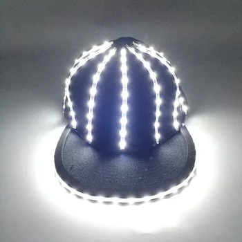 Naujas LED Apšvietimo Skrybėlę Baras Naktį Rodyti Šviesos, Rekvizitas 