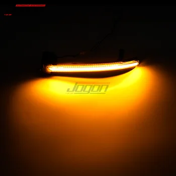 LED Dinaminis Posūkio Signalo Lemputė Pusės Galinio vaizdo Veidrodėlis, Žibintas, Skirtas VW Volkswagen Touareg II MK2 7P 2010 2011 2012 - 2018 Nuotrauka 4
