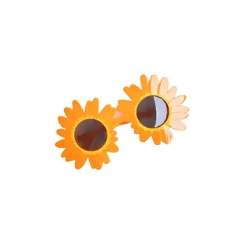 Sun Flower Daisy Formos Akiniai Nuo Saulės, Juokingi Akiniai Šalies Rinkti Iškylą Nuotrauka Akiniai Nuo Saulės Šalis Dekoro Rekvizitai Supplie Nuotrauka 5