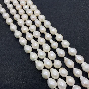 Natūralūs Gėlavandenių Perlų Uodega Karoliukai 12-19mm Baroko Perlo Karoliukai, Papuošalai Priėmimo 