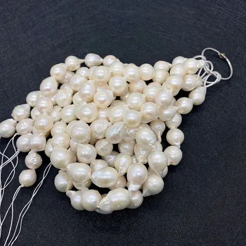 Natūralūs Gėlavandenių Perlų Uodega Karoliukai 12-19mm Baroko Perlo Karoliukai, Papuošalai Priėmimo 