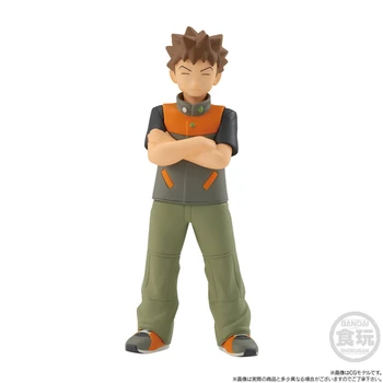 Bandai Pokemon Anime Shokugan Takeshi Iwark Brock Onix PVC Veiksmų Skaičiai Pokemon Eiti Statulėlės, Žaislai Nuotrauka 3