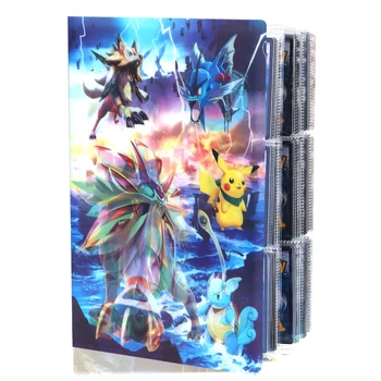 3D Flash Didelis Pokemon Albumo Kortas, Knygą, Didelis Anime Kolekcija Turėtojas Grande Žaisti Žaidimą Žemėlapis Rišiklio Katalogą Vaikams, Žaislų, Dovanų Nuotrauka 1