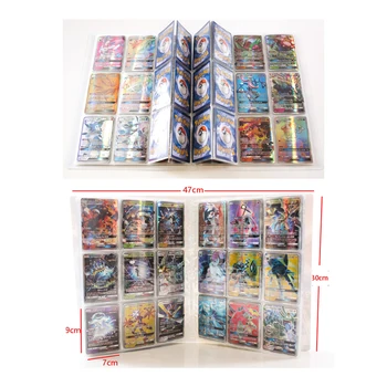 3D Flash Didelis Pokemon Albumo Kortas, Knygą, Didelis Anime Kolekcija Turėtojas Grande Žaisti Žaidimą Žemėlapis Rišiklio Katalogą Vaikams, Žaislų, Dovanų Nuotrauka 2