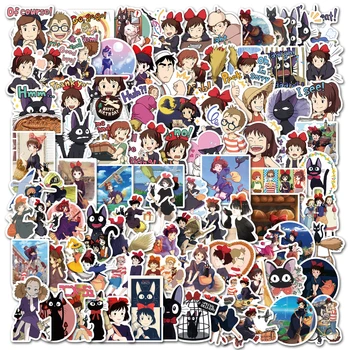 100VNT Anime ir animacinių filmų kikis pristatymo paslaugos Lipdukai 