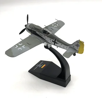 Metalo 1:72 Vokietija Focke-Wulf Fw190A-8 Kovotojas Diecast Plokštumos Lėktuvų Modelių Kolekcija Nsmodel Nuotrauka 0