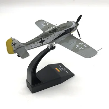 Metalo 1:72 Vokietija Focke-Wulf Fw190A-8 Kovotojas Diecast Plokštumos Lėktuvų Modelių Kolekcija Nsmodel Nuotrauka 3