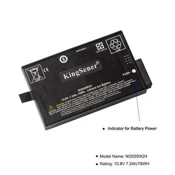 KingSener 10.8 V 78WH Li-on Baterija Įkvėpė Energijos NI2020 NI2020ED NI2020TS24 NI2020A24 NI2020HD24 NI2020ED26 NI2020IK24 Nuotrauka 1
