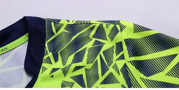 2-vnt Teniso megztiniai nustatyti berniuko T-shirt stalo teniso Vaikas tinklinis badmintono drabužius Berniukas sporto Teniso tracksuit kostiumas 2020 m. Nuotrauka 4