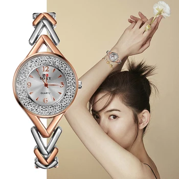 Naujas Dizainas SOXY Kvarco Žiūrėti Feminino Relogio Apyrankę Moterų Laikrodis Atsitiktinis Reloj 