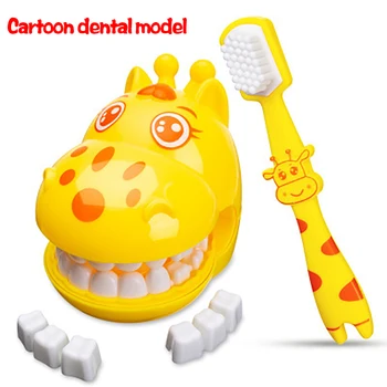 1Pc Vaikai Apsimesti Žaisti Žaislas Odontologą Pasitikrinti Dantų Modelio Rinkinio Švietimo Vaidmuo Žaisti Modeliavimas Learing Žaislai Vaikams Nuotrauka 4
