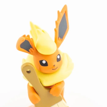 Japonija Kitan Gashapon Kapsulė Žaislai Charmander Pokemon Growlithe Tepig Flareon Paletė Torchic Orange Serija Nuotrauka 4