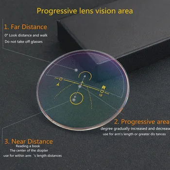 WEARKAPER Ultralight Pusę F Smart zoom Titano Progressive Multifocal Skaitymo Akiniai Vyrai Moterys Presbyopia Toliaregystė Nuotrauka 1