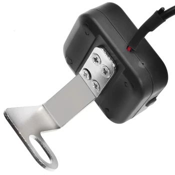 Koso Motociklo Oro Termometras Indikatorius LED Voltmeter Įtampos Motociklo 2 In 1 Funkcija Voltmeter Ekrano Indikatorius Su USB Nuotrauka 4