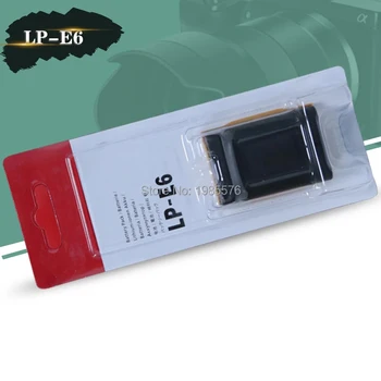 1pcs LP-E6 LPE6 LP E6 Fotoaparato Baterija Patvari EOS 5D Mark II III Mark2 mark3 5D2 5D3 6D Su Skaitmeninio Fotoaparato LC-E6E įkroviklis Nuotrauka 1
