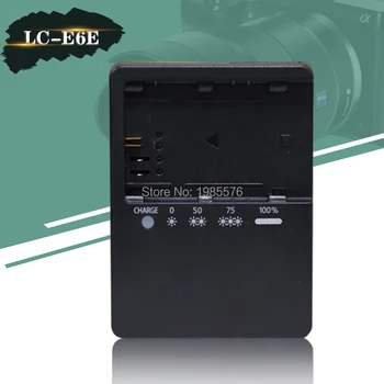 1pcs LP-E6 LPE6 LP E6 Fotoaparato Baterija Patvari EOS 5D Mark II III Mark2 mark3 5D2 5D3 6D Su Skaitmeninio Fotoaparato LC-E6E įkroviklis Nuotrauka 5