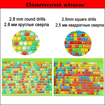 Diamond Siuvinėjimo Kraštovaizdžio Pilna Deimantų, Mozaika, Violetinė Medžio Mėnulis Kvadratinių/Apvalių Akmenų Nuotrauką Strazdų Deimantų Meno Nuotrauka 4