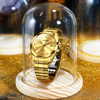 OUPINKE Prabanga Šveicarijos Judėjimo Laikrodžiai Vyrų Diamond Mechaninė Automatinė Originalus Laikrodis 50M atsparumas Vandeniui Safyras Veidrodis Nuotrauka 4