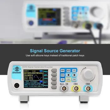 Naujas JDS6600 60MHZ 2 Kanalo DDS Funkcija Signalo Generatoriaus Pluse Signalo Šaltinis Dažnio Matuoklis Savavališkai Signalo Nuotrauka 1
