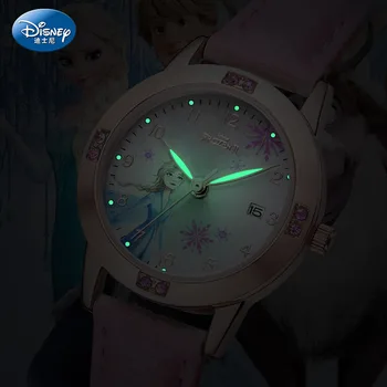 Disney Dovana Su Būda Užšaldyti Princesė Žiūrėti Mados Kalendorius Kvarco Vidurinės Mokyklos Studentas Diržo Merginos Laikrodis Relogio Masculino Nuotrauka 3
