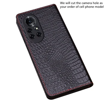 Karvės odos Odos Magnetinio Knygelė Flip Case For Samsung Galaxy A82 A72 A52 A42 A22 A32 A12 A02 A02S A03S Telefono dėklas Atrama Nuotrauka 5