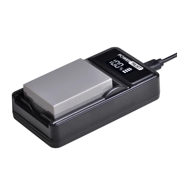 2vnt 1220mAh BLN-1 PS-BLN1 BLN1 Skaitmeninis Baterija ir Kroviklis skirtas Olympus OM-D E-M1, OM-D E-M5, Pen E-P5 Baterijos Nuotrauka 1