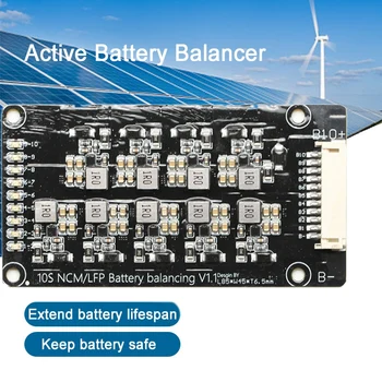 3S-10 Li-Ion Lipo Lifepo4 LVP Baterija Aktyvus Ekvalaizeris Balancer BMS 1.2 Pusiausvyrą Energijos Perdavimo Valdyba Nuotrauka 0