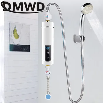 DMWD 5500W Elektrinis Vandens Maišytuvas Momentinis Šildytuvas Tankless Laistymo Dušas, Mini Virtuvė, Vonios kambarys, Karšto Vandens Šildymo Aparatas