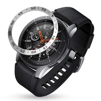 Metalo Bezel Samsung Galaxy Watch4 Klasikinis 46mm 42mm Pavarų S3 Pasienio Smartwatch Padengti Klijų Atveju Bamperis Žiedas Priedai Nuotrauka 1