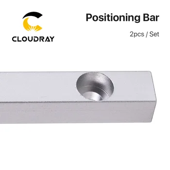 Cloudray rašomasis stalas Padėties nustatymo Baras 2vnt 125*12mm Dia.6mm + 4pcs Padėties nustatymo Varžtas, skirtas 
