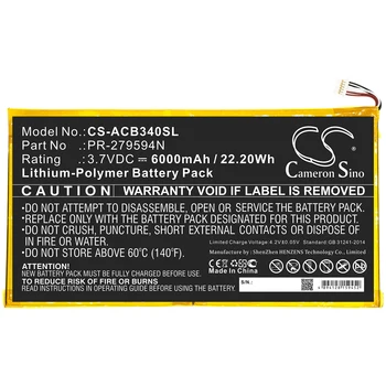 cameron kinijos baterija Acer Iconia Viena 10 B3-A40，PR-279594N, PR-279594N(1ICP3/95/94-2) Nuotrauka 2