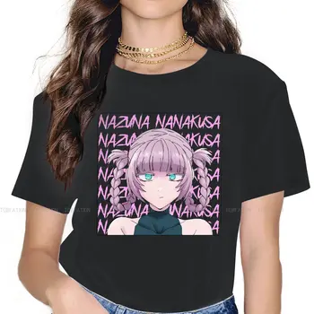 Nazuna Nanakusa Gražių Moterų Drabužių Skambinkite Naktį Manga Grafinis Spausdinti Moterų Tshirts Derliaus Alternatyvių Viršūnes Tee Mergaitės